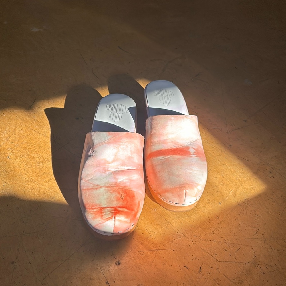 Charlotte Stone Martino Clogs - Size 8 - Picture 1 of 3